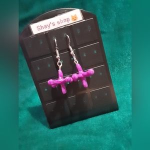 Jumping jacks earrings